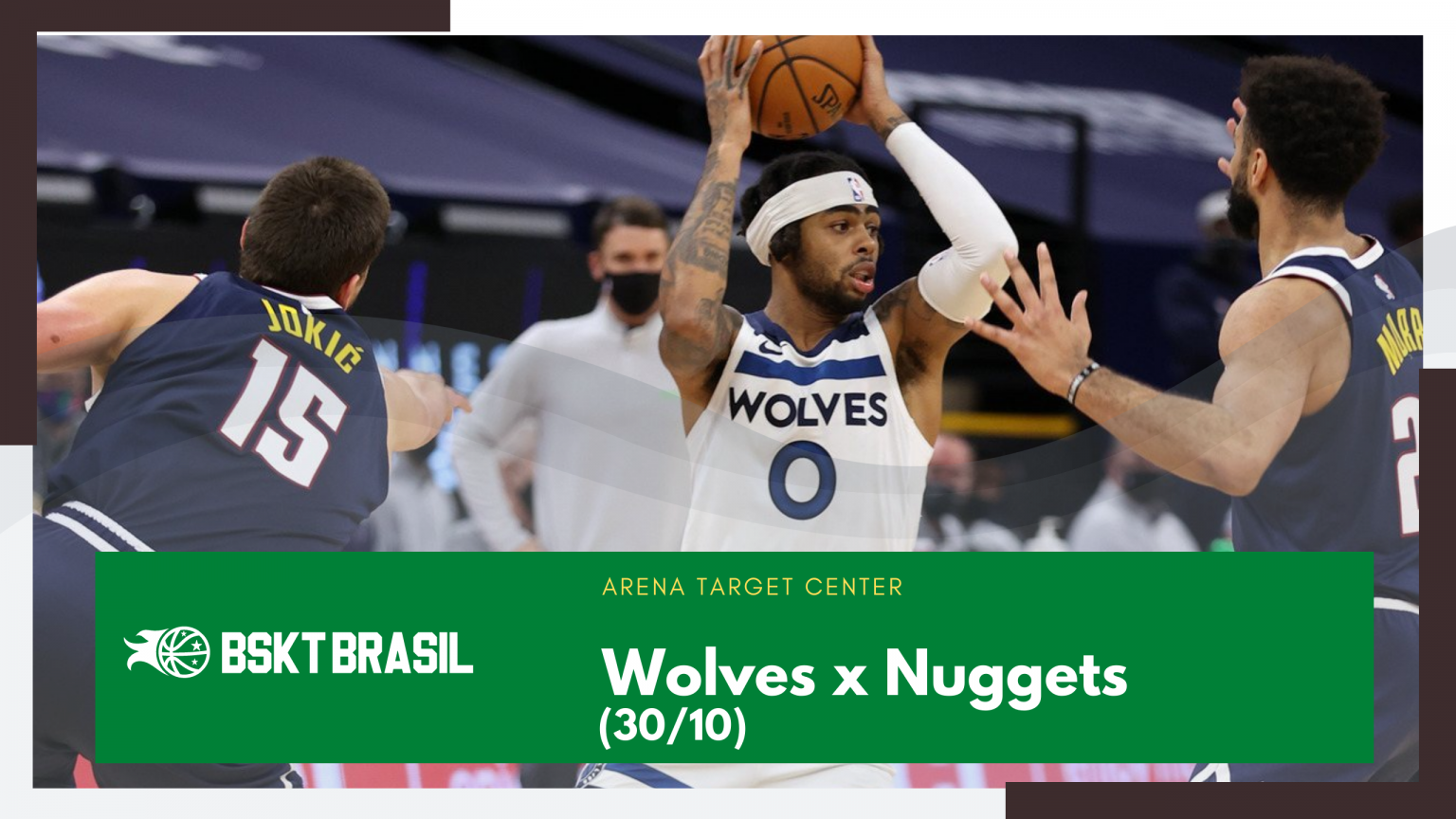 Onde Assistir Timberwolves X Nuggets NBA Hoje 30 10 AO VIVO