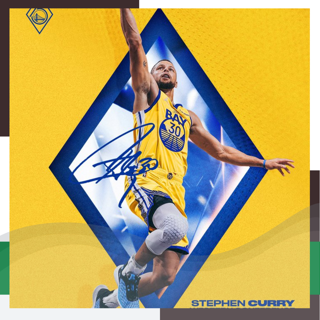 Stephen Curry Golden State Warriors Jogador da Semana 1
