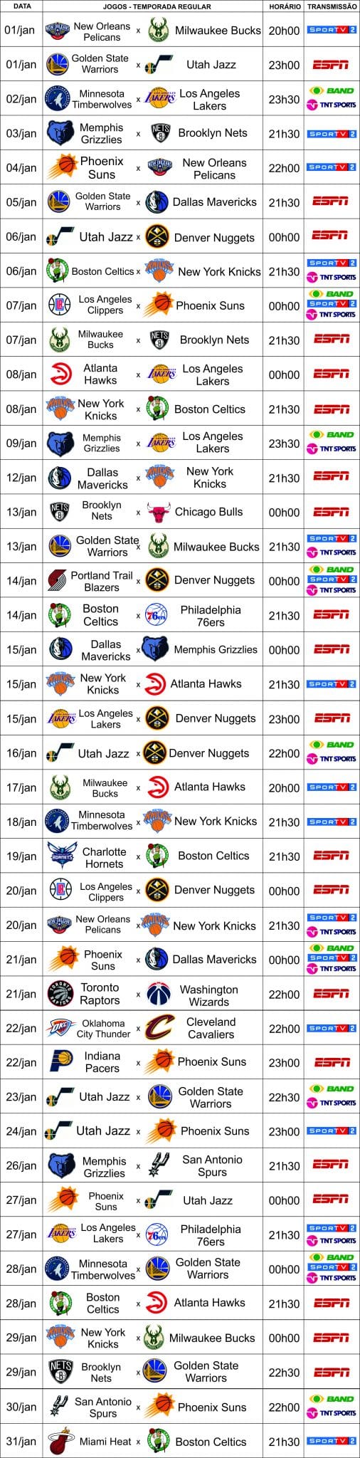 Com novidades, ESPN e Star+ exibirão mais de 170 jogos exclusivos na nova  temporada da NBA - ESPN MediaZone Brasil