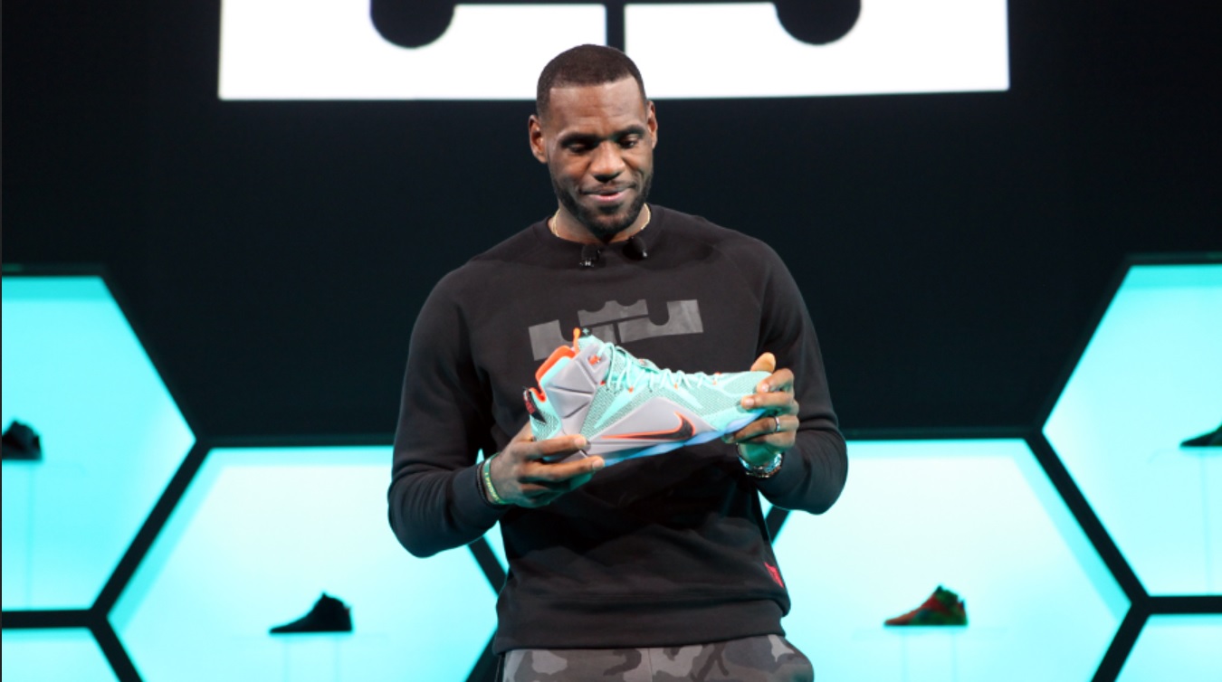 Patrocínios de LeBron James: Nike