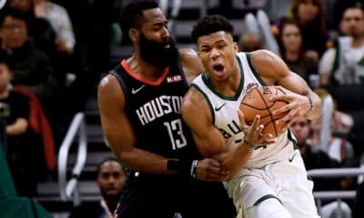 James Harden Giannis Antetokounmpo