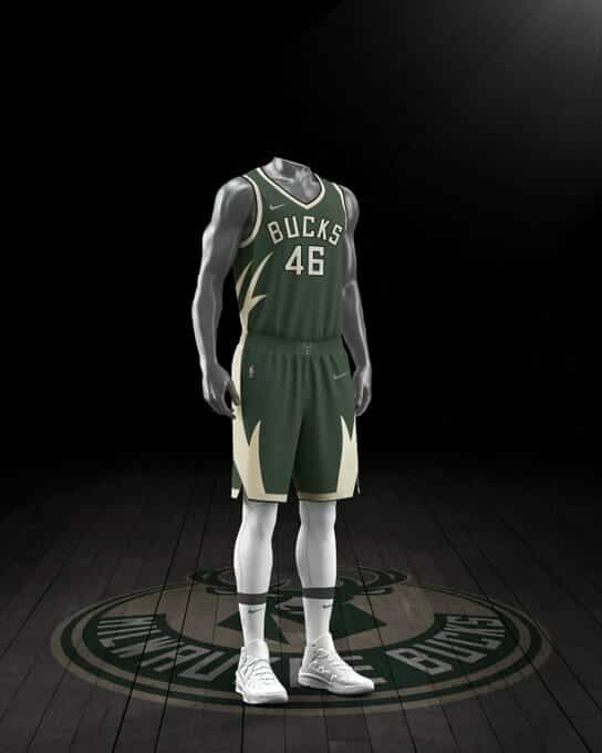 camisa milwaukee bucks 2020