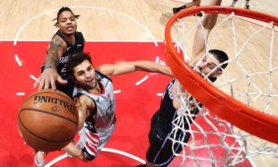Raulzinho aproveitando oportunidade Wizards
