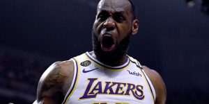 LeBron James play-in NBA