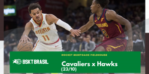 Onde Assistir Cavaliers x Hawks – NBA hoje (23/10) AO VIVO