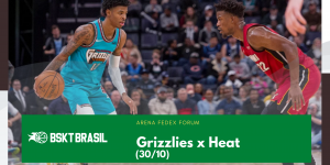 Onde Assistir Grizzlies x Heat – NBA hoje (30/10) AO VIVO