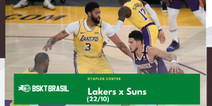 Onde Assistir Lakers x Suns - NBA hoje (22/10) AO VIVO