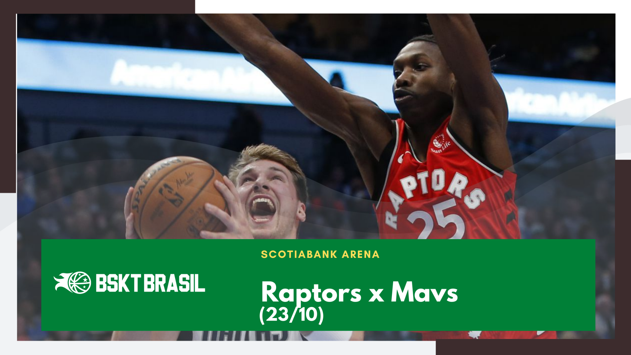 Onde Assistir Raptors x Mavericks – NBA hoje (23/10) AO VIVO
