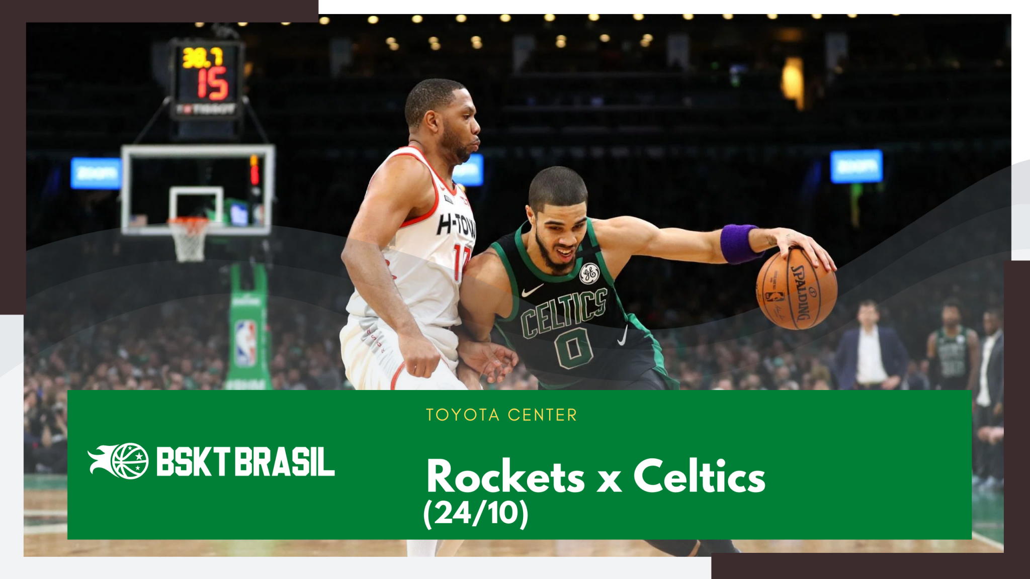 Onde Assistir Rockets x Celtics – NBA hoje (24/10) AO VIVO