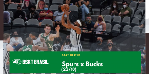 Onde Assistir Spurs x Bucks – NBA hoje (23/10) AO VIVO