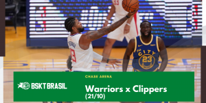 Onde Assistir Warriors x Clipper - NBA hoje (21/10)
