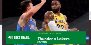 Onde assistir Thunder x Lakers – NBA hoje