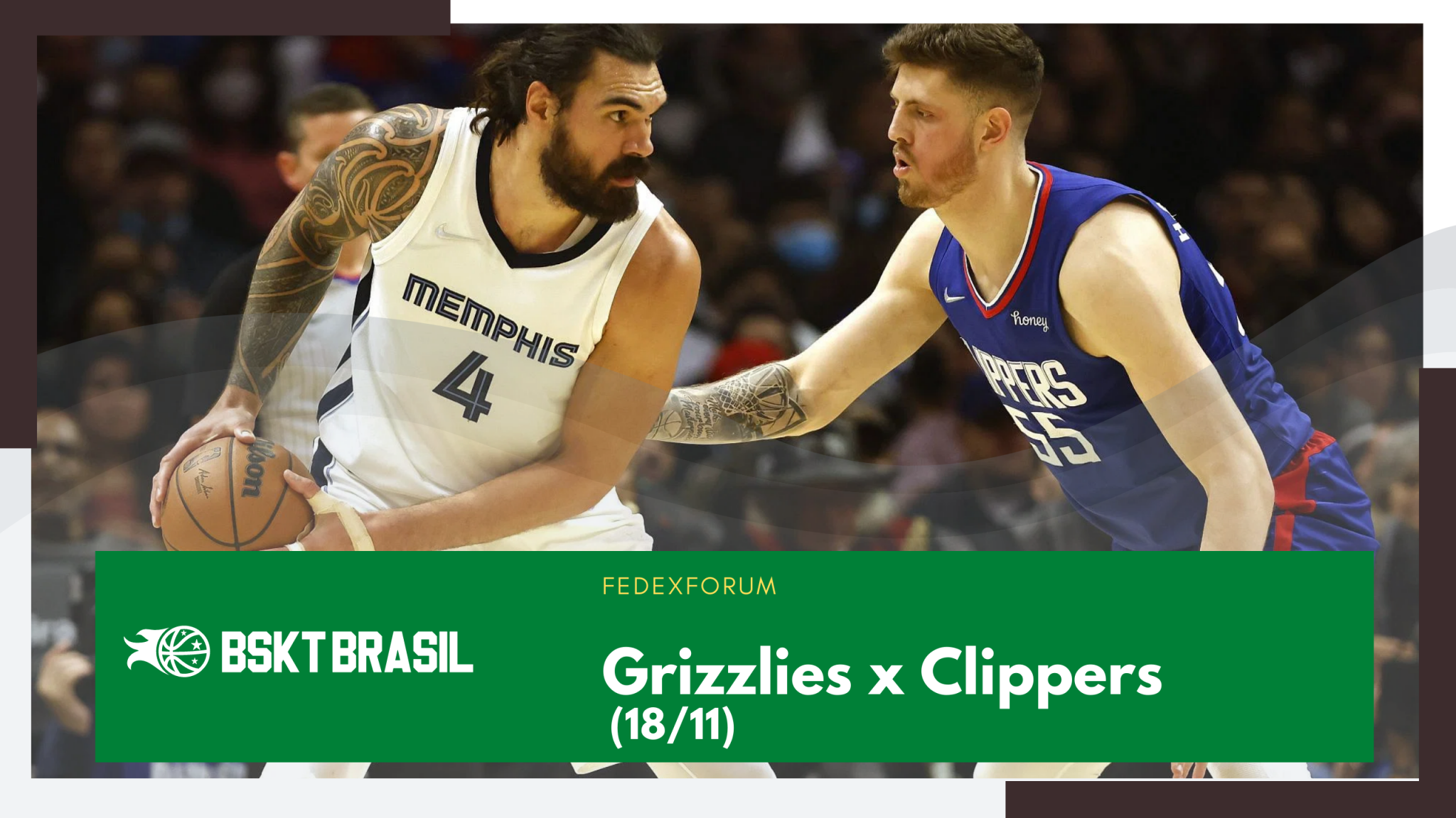 Grizzlies x Clippers - 18/11
