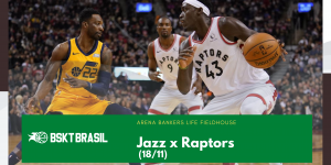 Jazz x Raptors – NBA hoje (18-11) AO VIVO