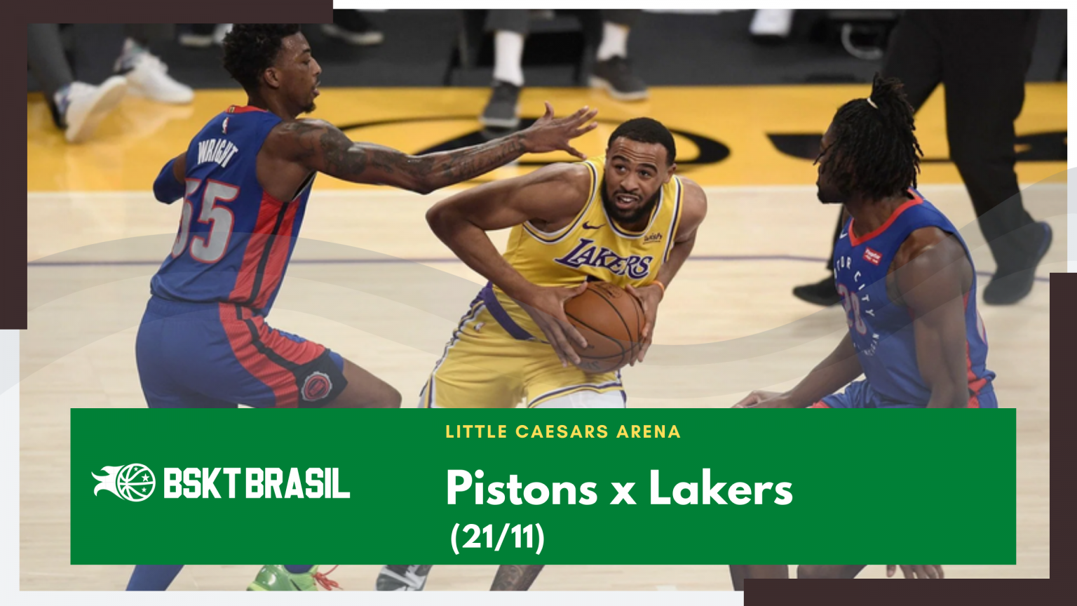 Onde Assistir Pistons X Lakers Nba Hoje Ao Vivo