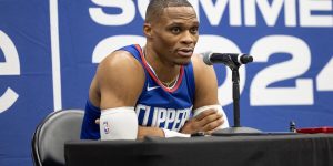 westbrook no media day 2023 clippers